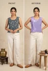 K 812 Vol 2 By Naisha Cotton Printed Reversible Ladies Crop Tops